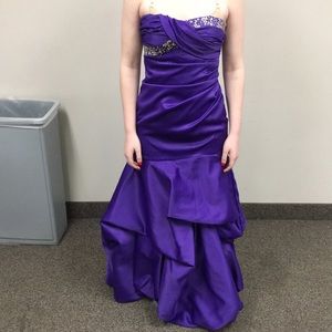 Purple dress